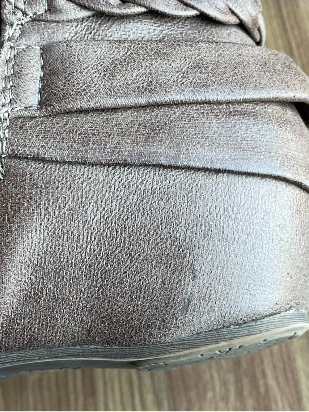 BareTraps Shania Brown Slouchy Knee High Riding Boots Size 10 Worn 1 Time